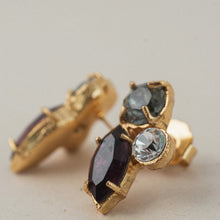 Aretes Cristales Marquiz Oro