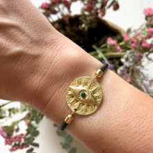 Pulsera Hilo Medalla Tercer Ojo