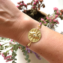 Pulsera Hilo Medalla Tercer Ojo