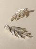 Aretes Rama Helecho Plata