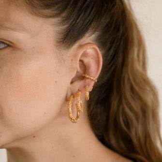 Set Candongas Mini Deep y Earcuff Mini Deep
